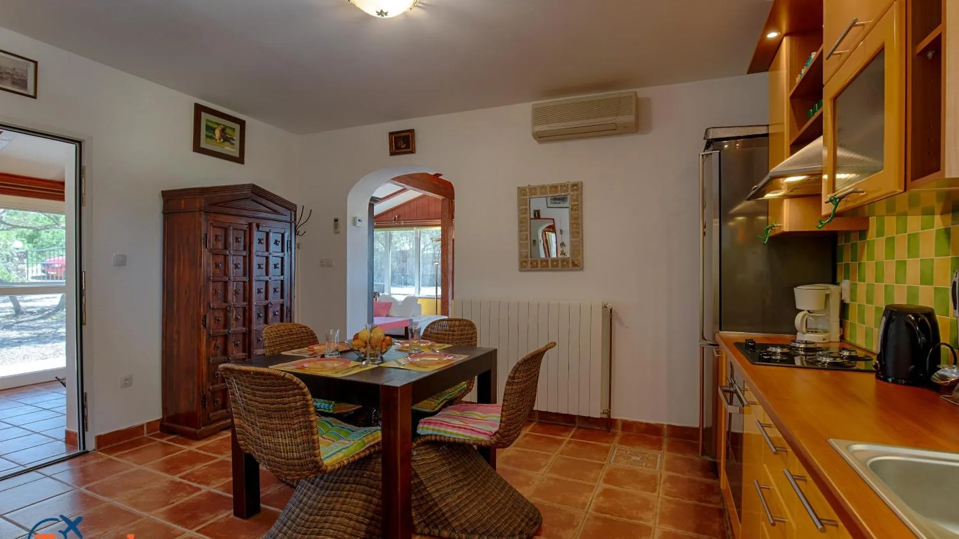 Romantic Villetta With Pool, Large Garden With Olive Trees Near The Beach - By Traveler Tourist Agency Krk - Id 2202 Skrbcici Holiday home