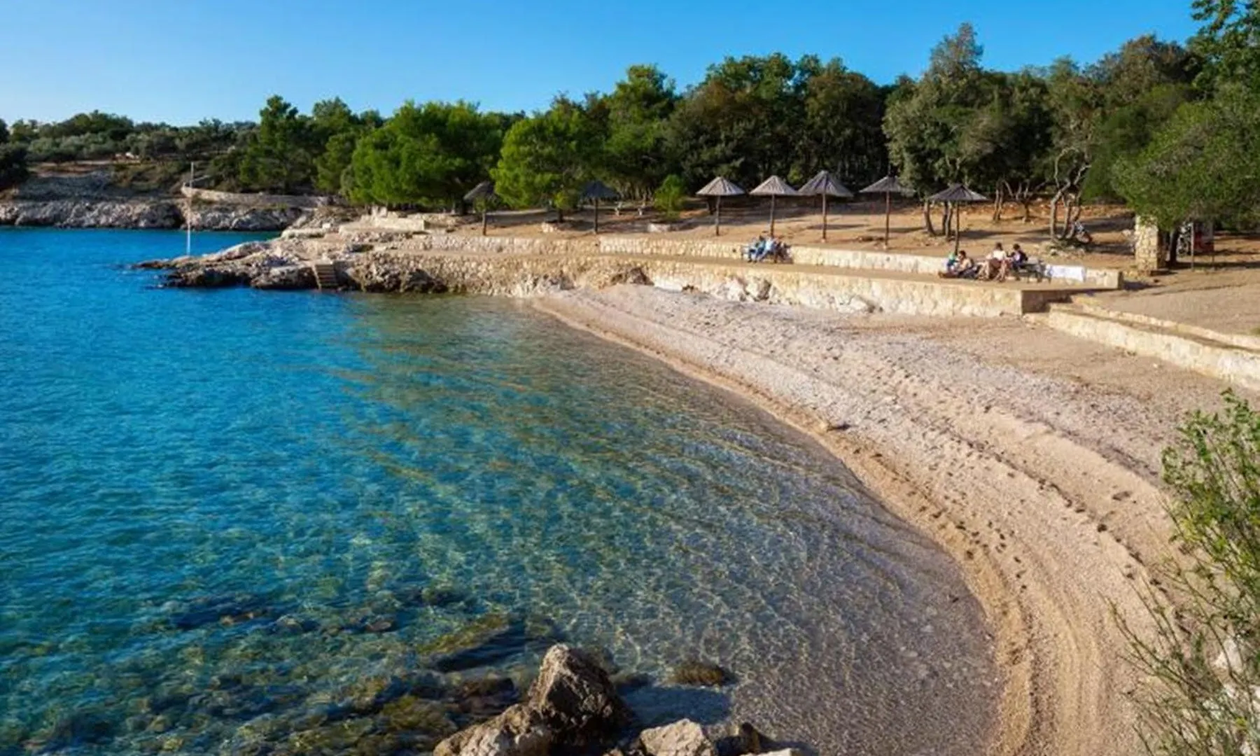 Romantic Villetta With Pool, Large Garden With Olive Trees Near The Beach - By Traveler Tourist Agency Krk - Id 2202 Skrbcici Holiday home