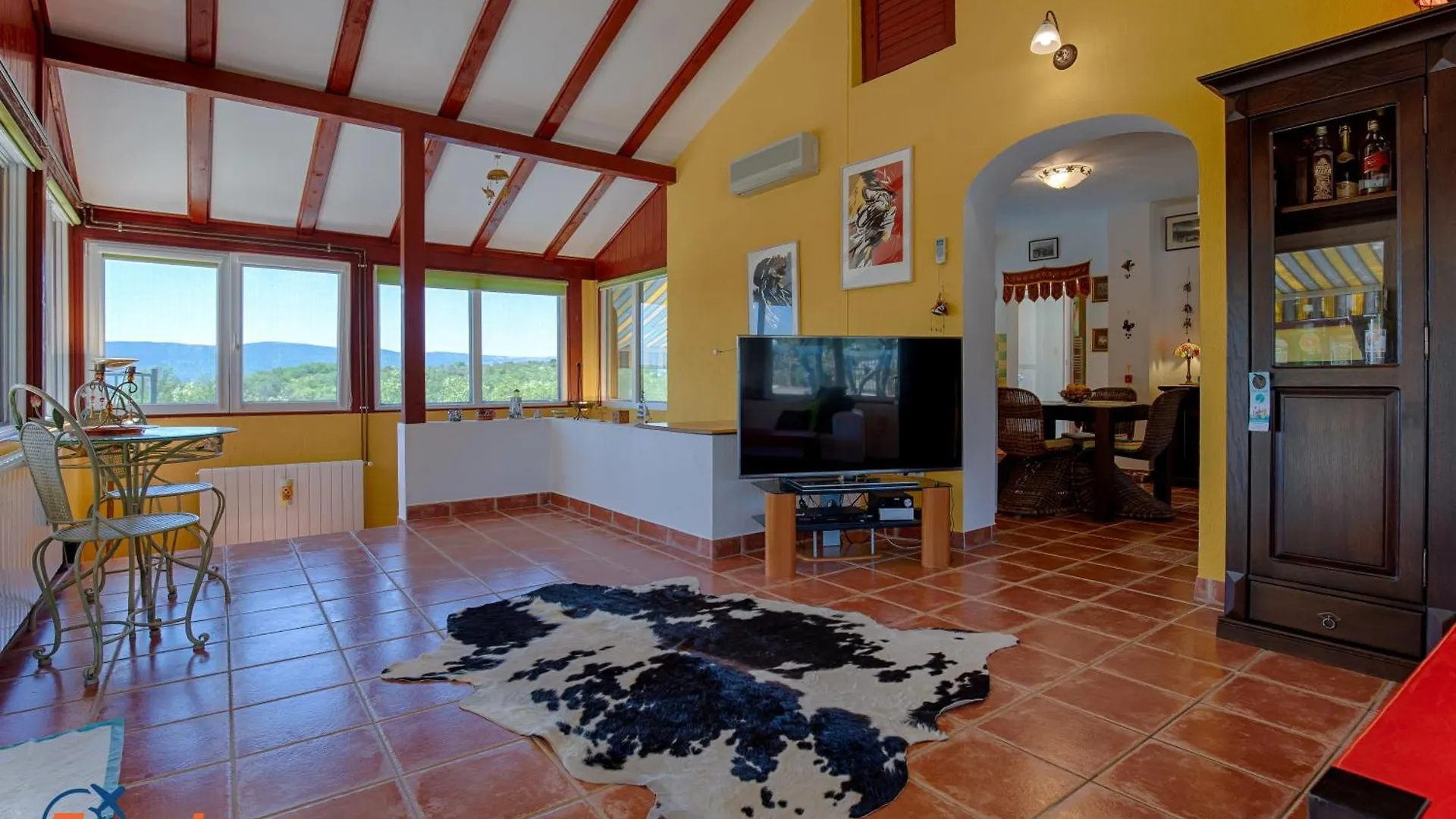 Romantic Villetta With Pool, Large Garden With Olive Trees Near The Beach - By Traveler Tourist Agency Krk - Id 2202 Skrbcici Croatia