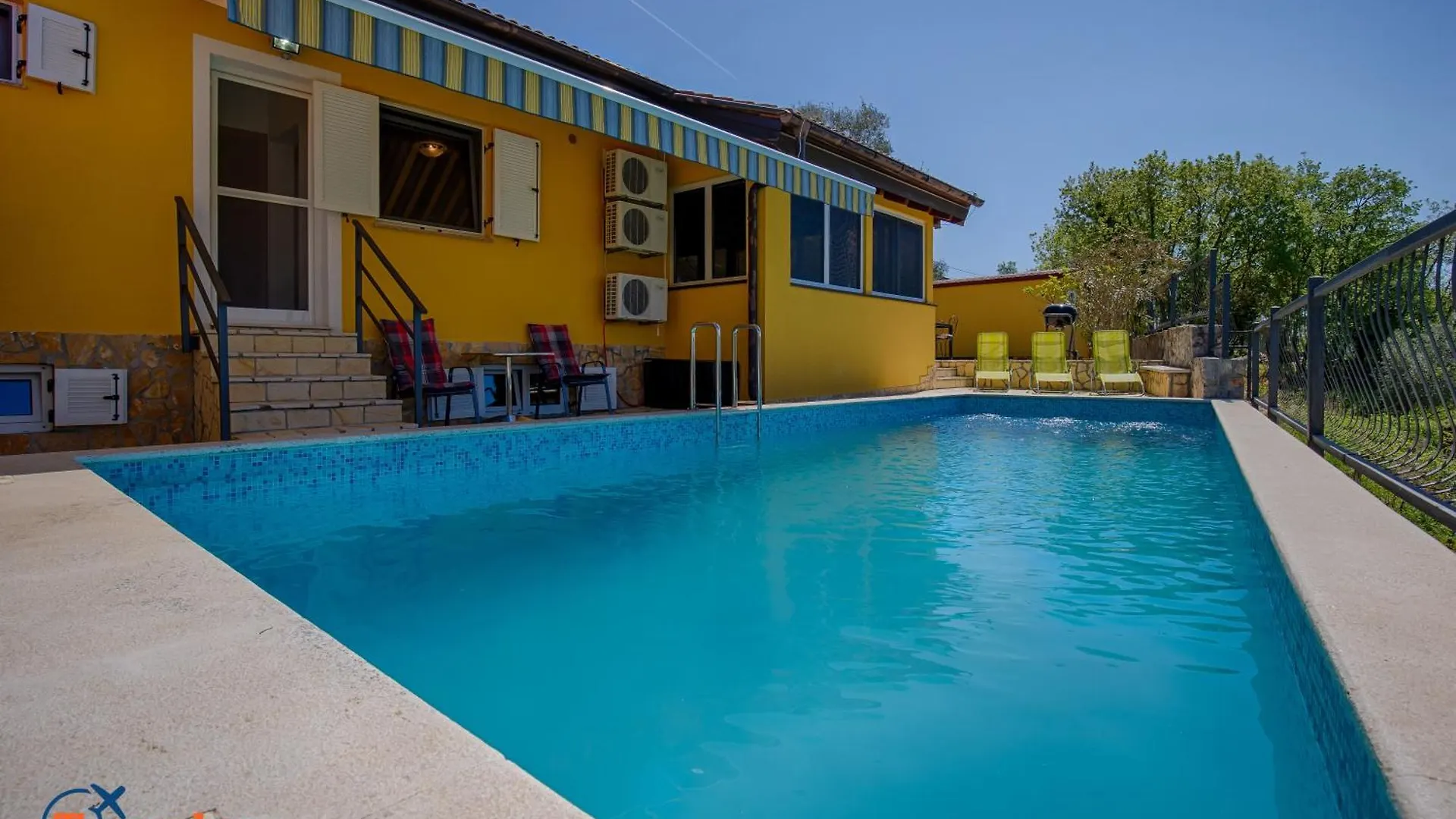 Romantic Villetta With Pool, Large Garden With Olive Trees Near The Beach - By Traveler Tourist Agency Krk - Id 2202 Skrbcici 0*,  Croatia