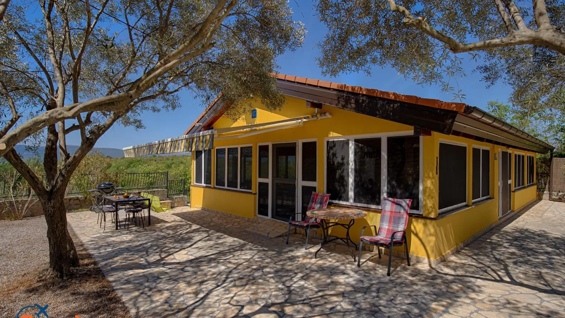 Holiday home Romantic Villetta With Pool, Large Garden With Olive Trees Near The Beach - By Traveler Tourist Agency Krk - Id 2202 Skrbcici